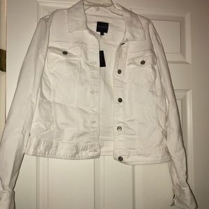 The Limited white jacket